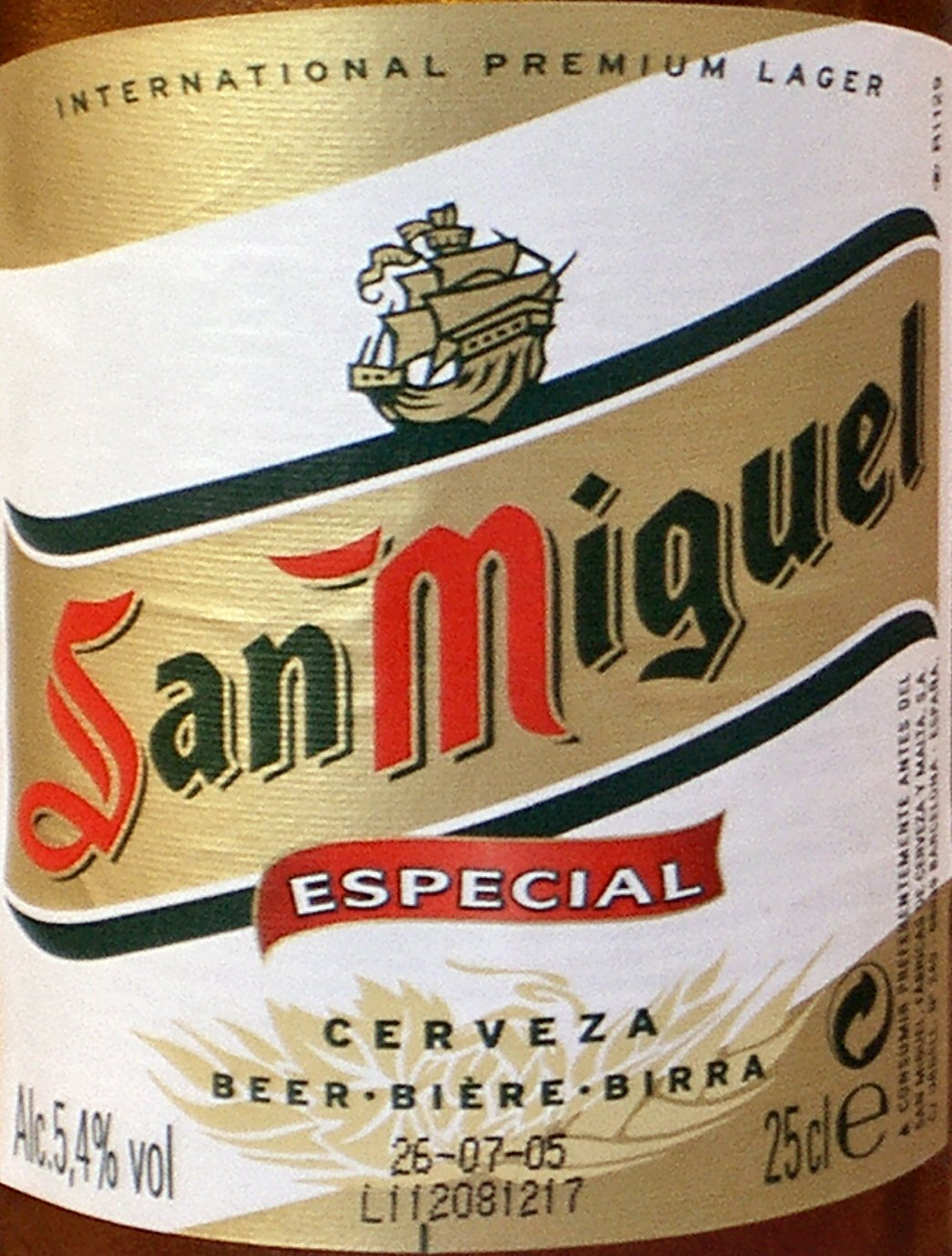 San Miguel, Spanisches Bier